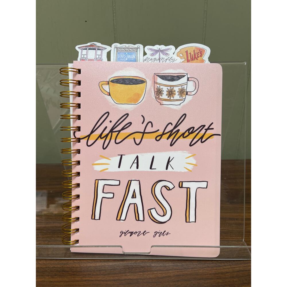 Gilmore Girls 25th Anniversary TV Show Target Journal 96 sheets NWT